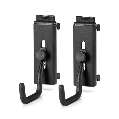 Wall Rack System Attachment - 1 Pistol Rack - Black