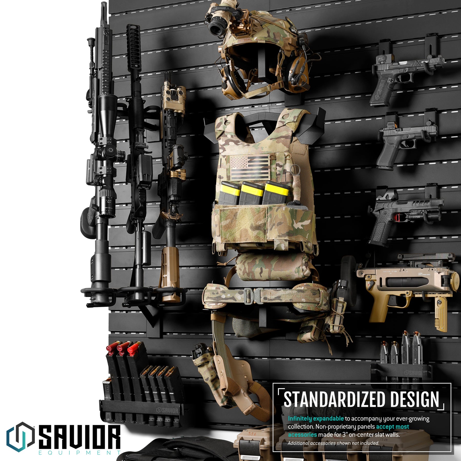 Wall Rack System - Armor Rack – Savior Equipment